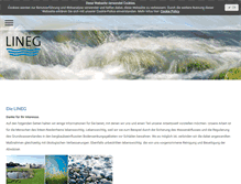 Tablet Screenshot of lineg.de